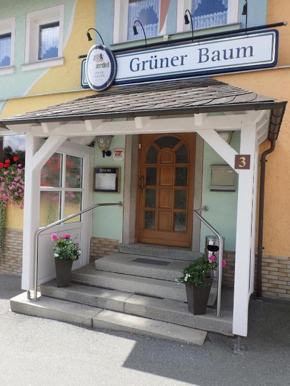 Landgasthof Grüner Baum Regnitzlosau Exterior foto